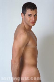 Cute Troy gives us an infectious cheeky smile.